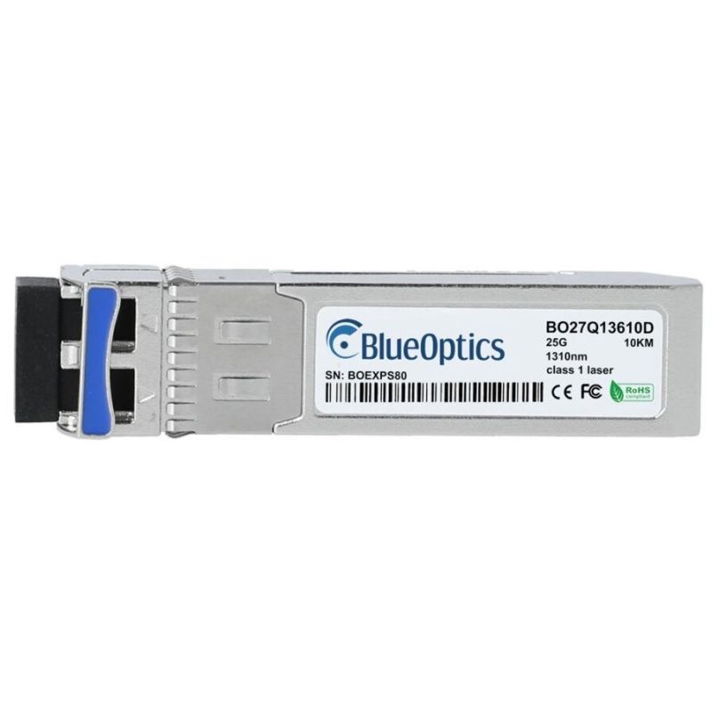 Kompatybilny transceiver Cisco SFP-25G-LR BlueOptics SFP28, LC-Duplex, 25GBASE-LR, światłowód jednomodowy, 1310nm, 10KM, DDM, 0°C/+70°C