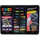 POSCA Marker UNI Etui Groovy Colours 20x