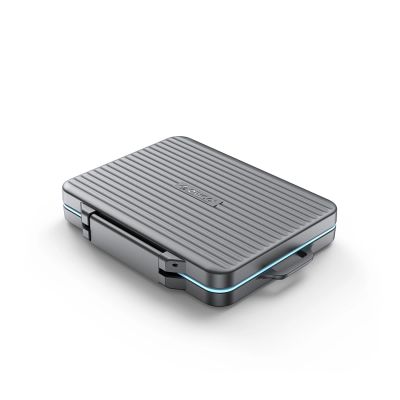 2. Etui na karty pamięci Black 2.5" SSD, 2.5" HDD, M.2 SSD, SD Card, Micro SD Card, CompactFlash Card, Card Readers