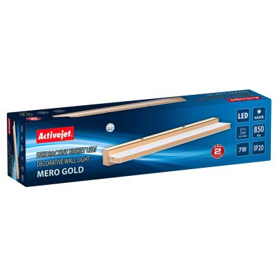 3. Kinkiet LED Activejet AJE-MERO GOLD