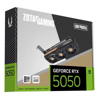 6. Zotac GAMING GeForce RTX 5050 Low Profile NVIDIA 8 GB GDDR6