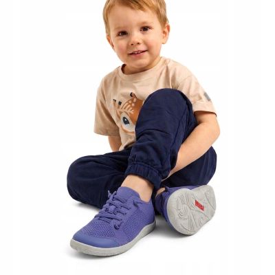 7. Buty dziecięce Reima Barefoot shoes Astelu fioletowy (5400066B-5660)