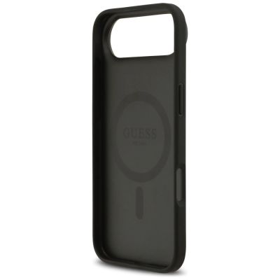 7. Etui Guess 4G Circle Classic Logo MagSafe na iPhone Air - czarne