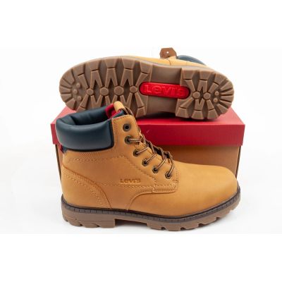 9. Levis's buty trzewiki młodzieżowe Forrest Nova za kostkę brązowe