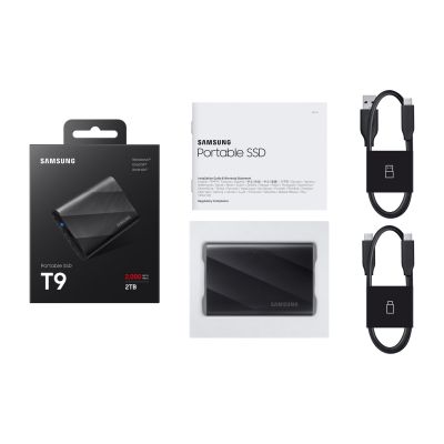 31. Samsung MU-PG2T0B 2 TB USB Type-C 3.2 Gen 2 (3.1 Gen 2) Czarny