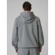 2. Bluza dresowa regular z kapturem męska 4F 4FRSS26TSWSM2793-24M