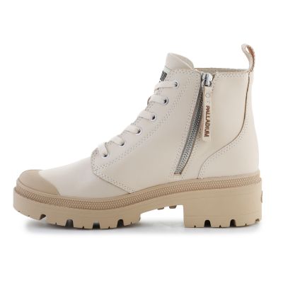 4. Palladium Trapery Pallabase Leather 96905-197-M Whitecap Grey 197