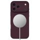 4. Etui Tech-Protect Silicone MagSafe na iPhone 18 Pro / 17 Pro - burgundowe