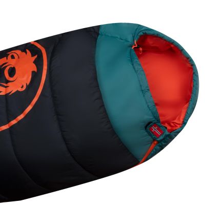 4. Śpiwór turystyczny dziecięcy dla chłopca/dziewczynki Kids Fjell Dreamer  extendable (950-110)