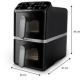 20. Philips 4000 series NA461/00 Ovi Stacked Dual Basket seria 4000