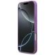 5. Etui Guess Fixed Glitter Big 4G na iPhone 17 Pro Max - fioletowe