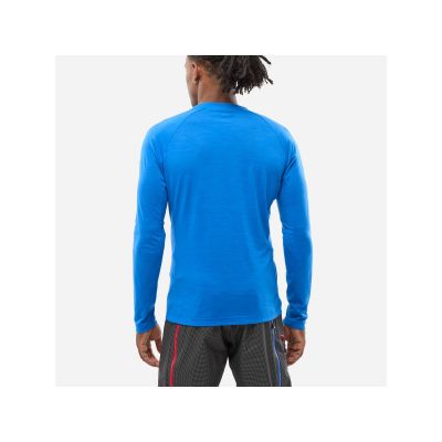 2. Koszulka męska MILLET Trilogy Wool Ts Ls M niebieska'