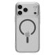 3. Etui Spigen Ultra Hybrid MagSafe na iPhone 17 Pro - przezroczysto-szare