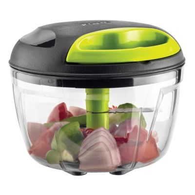 KOHE Szatkownica do warzyw, 3 ostrza, 600ml, zielono-czarna