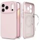 Etui Tech-Protect Uniq MagSafe CC na iPhone 18 Pro / 17 Pro - różowe