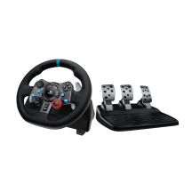 Logitech G 941-000113 kontroler gier Czarny USB Kierownica + pedały Analogowa/Cyfrowa PC, PlayStation 4, PlayStation 5, Playstation 3