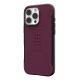 4. UAG Civilian Magsafe - obudowa ochronna do iPhone 16 Pro Max kompatybilna z MagSafe (bordeaux)