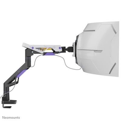 18. Neomounts DS70-256BL1 uchwyt / stojak do monitorów 144,8 cm (57") Biurko Czarny