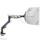 18. Neomounts DS70-256BL1 uchwyt / stojak do monitorów 144,8 cm (57") Biurko Czarny