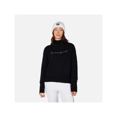 Sweter damski ROSSIGNOL W SIGNATURE SWEATER czarny