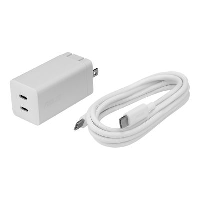 7. ASUS AC65-05 Uniwersalne Biały Prąd przemienny Szybkie ładowanie Wewnętrzna