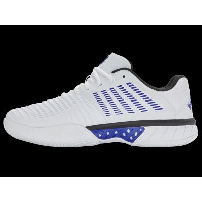 5. Sneakersy K-swiss EXPRESS LIGHT 3 WHITE/DAZZLING BLUE/BLACK-M (08562-165-M)