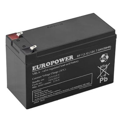 2. EMU Electronic EP 7.2-12 T2 VRLA AGM 12 V 7,2 Ah