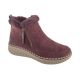 Skechers Wilshire Blvd - Fresh Zip 168108-WINE Bordowe 36
