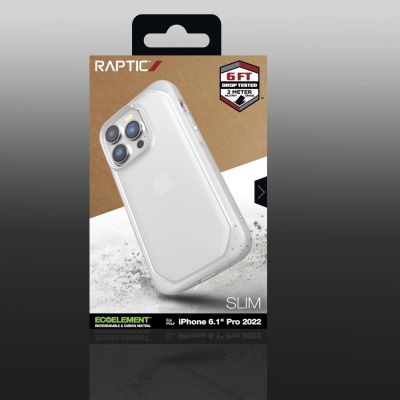 5. Raptic X-Doria Slim Case etui iPhone 14 Pro pokrowiec plecki przezroczysty