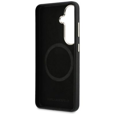 7. Etui Karl Lagerfeld K Metal Logo MagSafe na Samsung Galaxy S26 - czarne