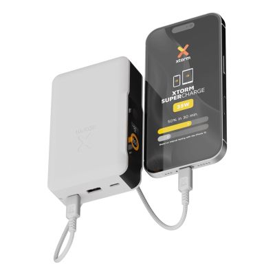 4. Xtorm XNG200W35 bank mocy Litowo-polimerowy (LiPo) 20000 mAh Biały