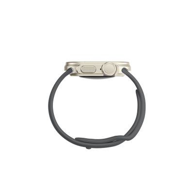 5. Etui metalowe AMAZINGTHING Titan Pro na Apple Watch 11 46mm aluminiowe - tytanowe