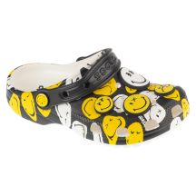 Crocs Classic Smiley Clog K 211694-90H Czarne 32/33