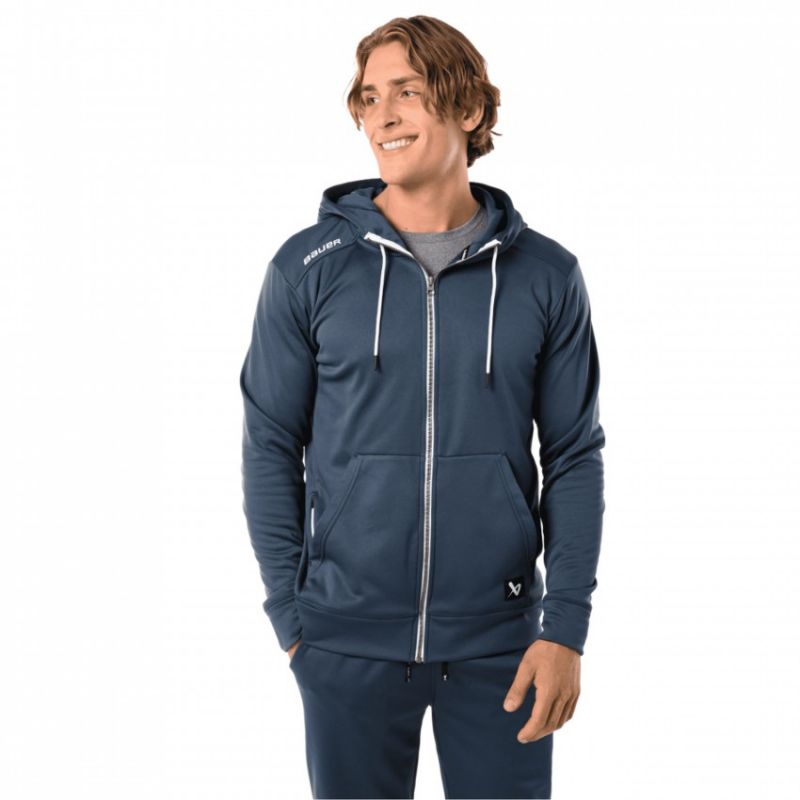 4. Bluza Bauer Team Fleece Zip Sr M 1060780