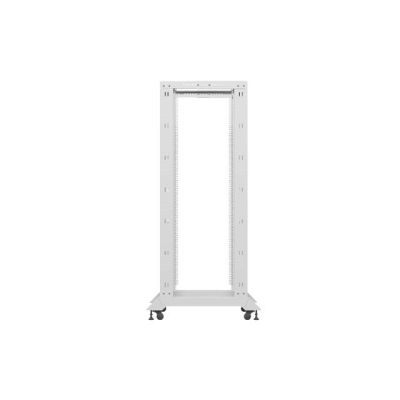 7. Otwarty rack 19 cali 32U 600x800 w kolorze szarym LANBERG
