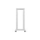 7. Otwarty rack 19 cali 32U 600x800 w kolorze szarym LANBERG