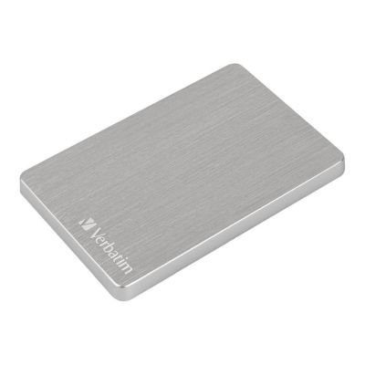 10. Verbatim Store 'n' Go ALU Slim zewnętrzny dysk twardy 1TB 2.5" USB Type-C 3.2 Gen 1 (3.1 Gen 1) Srebrny