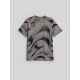 5. T-shirt regular z nadrukiem męski 4F 4FRAW26TTSHM4668-20A