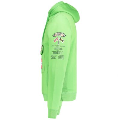 3. Bluza Geographical Norway Gymclass 054 Pop M WW4181H/GN-Flashy green