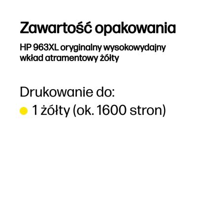 17. Tusz HP 963XL High Yield Yellow