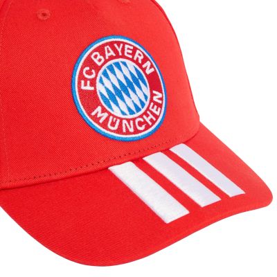 3. Czapka z daszkiem adidas FC Bayern Monachium czerwona KT3399