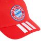 3. Czapka z daszkiem adidas FC Bayern Monachium czerwona KT3399