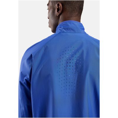 7. Kurtka przeciwwiatrowa męska Odlo ESSENTIAL LIGHT Jacket niebieska