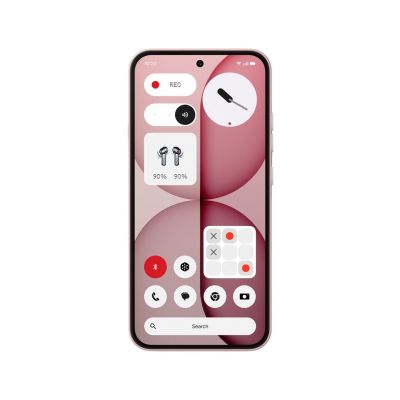 12. Nothing 4a 17,2 cm (6.78") Dual SIM Android 16.0 5G 12 GB 256 GB 5080 mAh Różowy