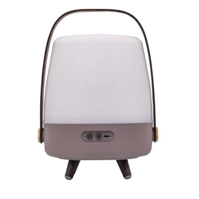 5. Kooduu Lite-up PLAY Mini Głośnik mono przenośny Beżowy, Biały, Drewno 8 W