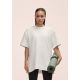 Koszulka damska Casall Aria Oversize Tee biały - M