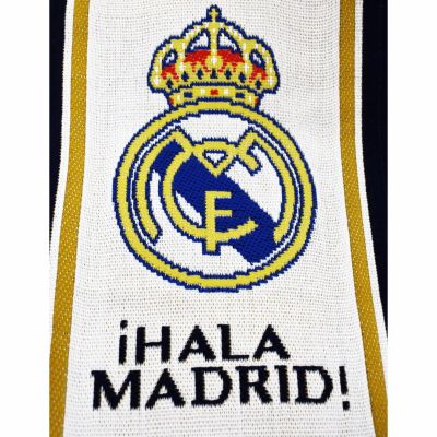 2. Szalik Real Madryt Knitted Scarf 30TH RM4BUF30