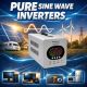 3. UPS Qoltec 50451 Pure Sine Wave 1000VA/720W Przetwornica 12/230V z AVR | LCD | LiFePO4 AGM GEL