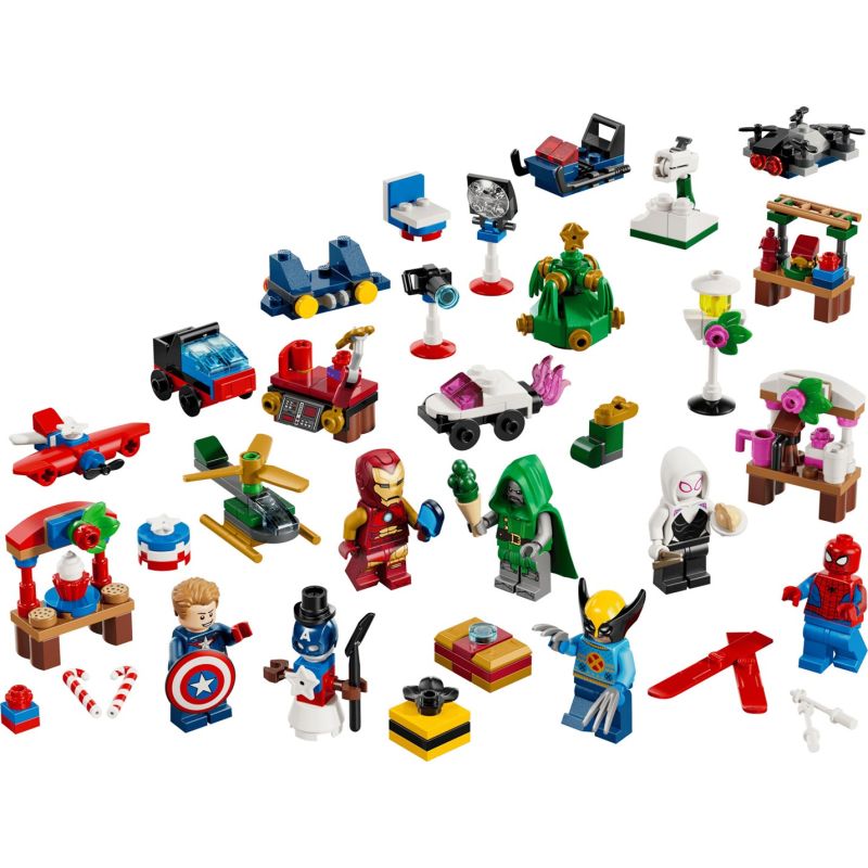 3. LEGO 76340 Super Marvel Heroes - Kalendarz adwentowy na rok 2026 V29