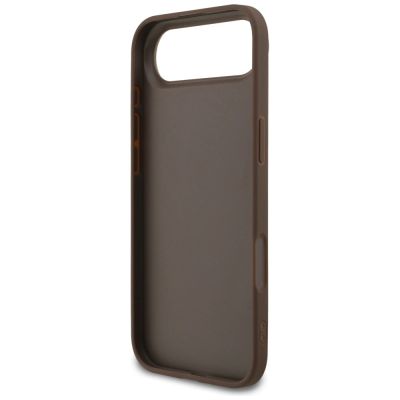 7. Etui Guess 4G Classic na iPhone 17 Air - brązowe